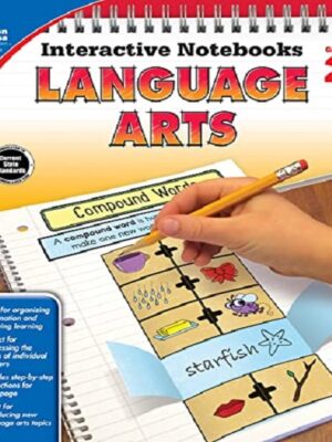 Carson Dellosa Interactive Notebook Language Arts Grade-2