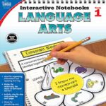 Carson Dellosa-Interactive Notebooks Language Arts Grade 1 Workbook