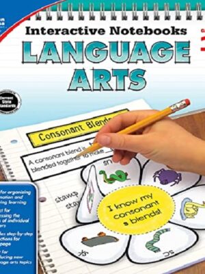 Carson Dellosa-Interactive Notebooks Language Arts Grade 1 Workbook