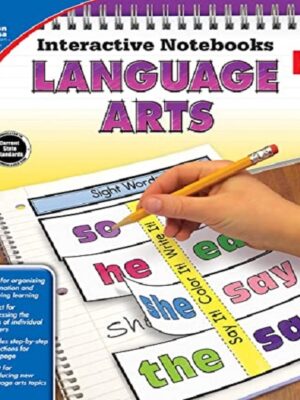 Carson Dellosa- Interactive Notebook Language Arts Grade K Workbook