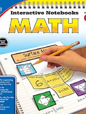 Carson Dellosa - Interactive Notebook Math Grade 6 Workbook