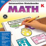 Carson Dellosa- Interactive Notebook Math Grade K Workbook