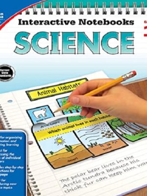 Carson Dellosa - Interactive Notebooks Science Grade 1 Workbook