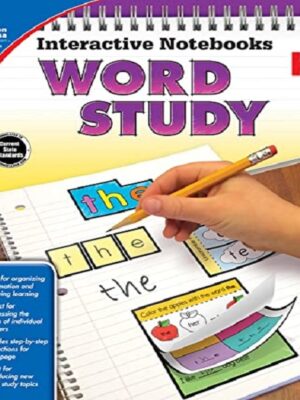 Carson Dellosa-Interactive Notebook Word Study Grade K-Workbook