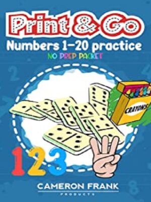 Print & Go-Numbers 1-20 Practice-Number Practice-No Preparation Packet