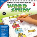 Carson Dellosa-Interactive Notebook Word Study Grade 3 Workbook