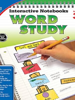 Carson Dellosa-Interactive Notebook Word Study Grade 3 Workbook