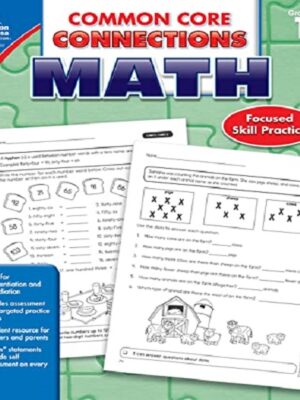 Carson Dellosa-Common Core Connections Math Grade 1 Workbook