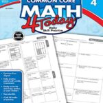 Carson Dellosa-Common Core Math 4 Today Grade 4 Workbook