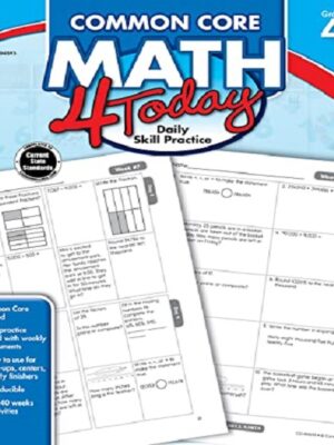 Carson Dellosa-Common Core Math 4 Today Grade 4 Workbook