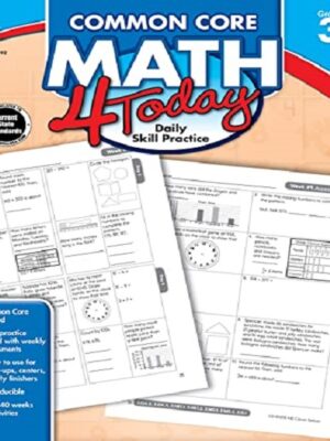 Carson Dellosa-Common Core Math 4 Today Grade 3 Workbook