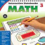 Carson Dellosa-Interactive Notebook Math Grade 3 Workbook