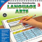 Carson Dellosa-Interactive Notebook Language Arts Workbook-Grade 3