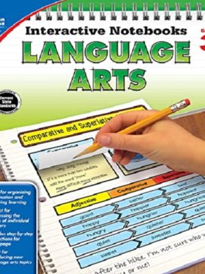 Carson Dellosa-Interactive Notebook Language Arts Workbook-Grade 3