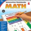 Carson Dellosa-Interactive Notebooks Math Grade 4 Workbook