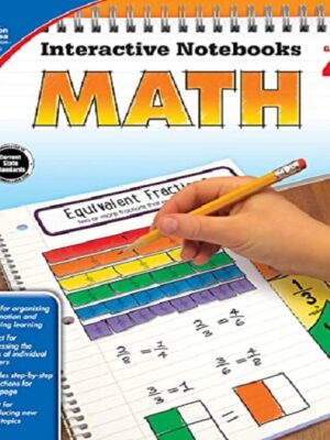 Carson Dellosa-Interactive Notebooks Math Grade 4 Workbook