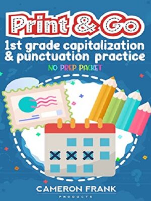 Print & Go-1st Grade Capitalization & Punctuation Practice-Punctuation Worksheets